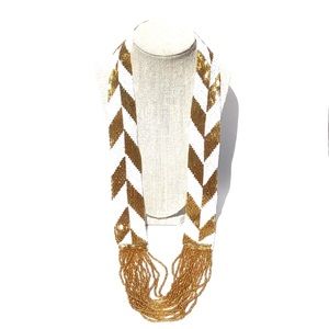 Andrew Stone Himalayan Potay Waterfall Necklace